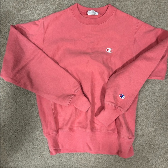 Champion Sweatshirt size S woman pink guava colour beautiful - Picture 1 of 2